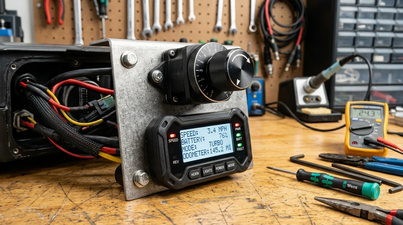 Blog 16 Electric mobility scooter speed limiter potentiometer modification